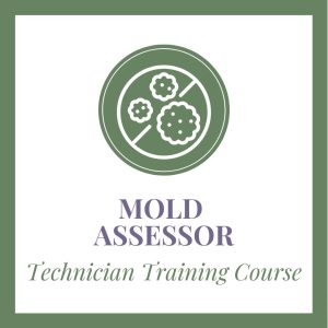 Mold assessor, technician training course graphic