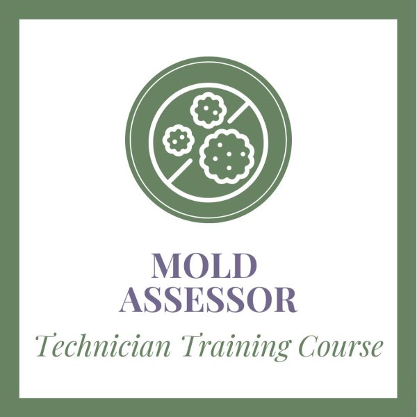 Mold assessor, technician training course graphic